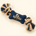 kervelia™ Braided Denim Rope Tug Toy